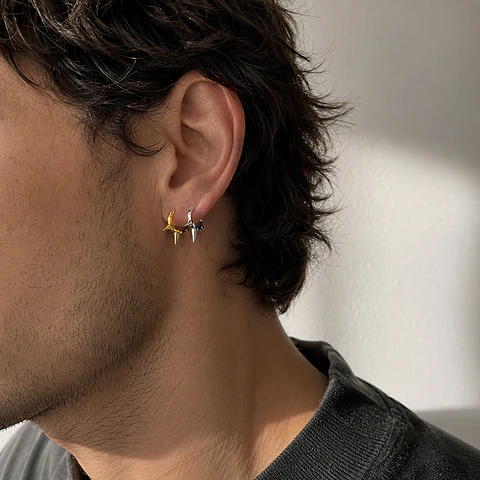 Aros Puntas Oro
