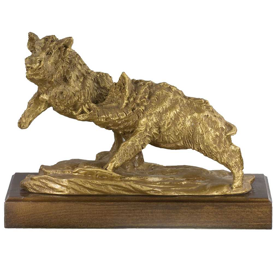 Figura de jabalí corriendo 1