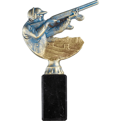 Figura de tirador con escopeta