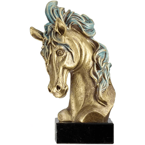 Figura busto de caballo