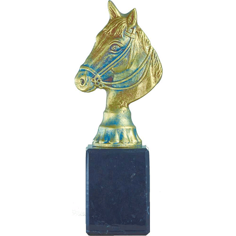 Trofeo ecuestre de rostro