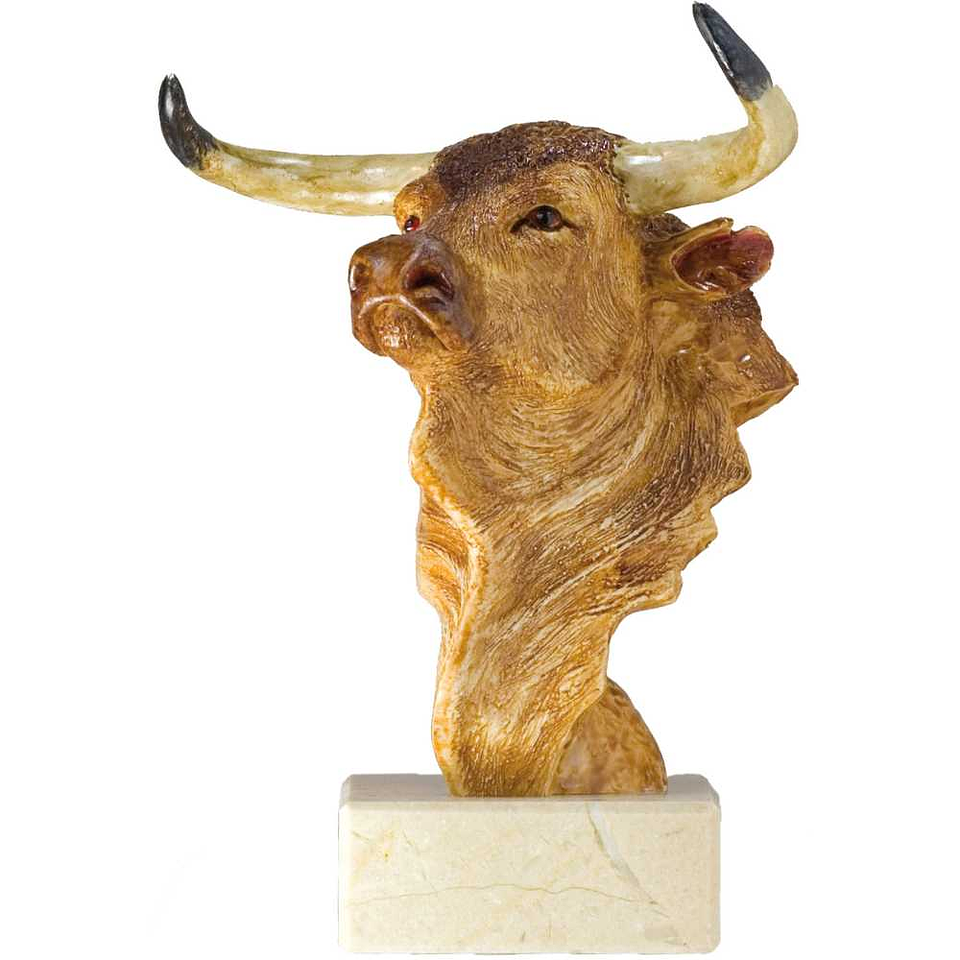 Figura de toro en resina 1
