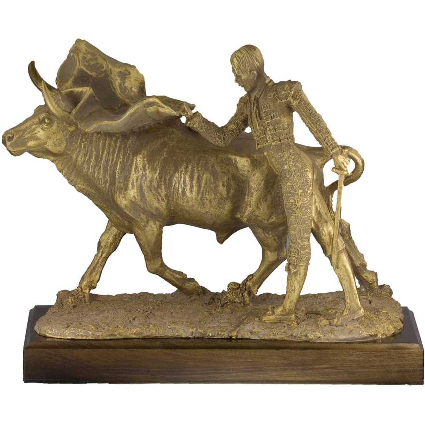Figura de bandillero con toro 1