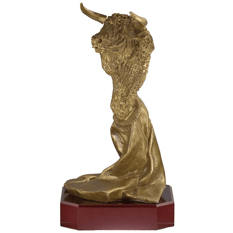 Figura busto de toro