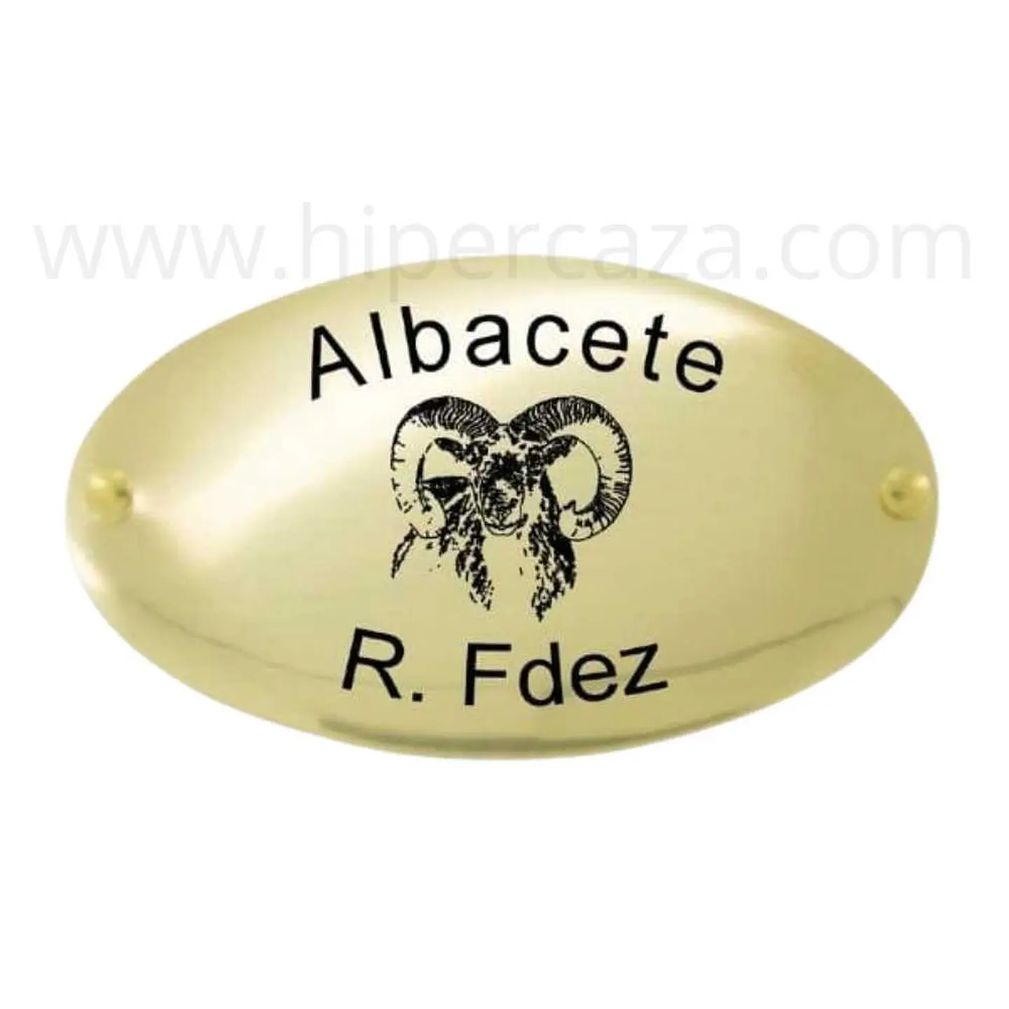 Placa trofeo de caza con muflón 1