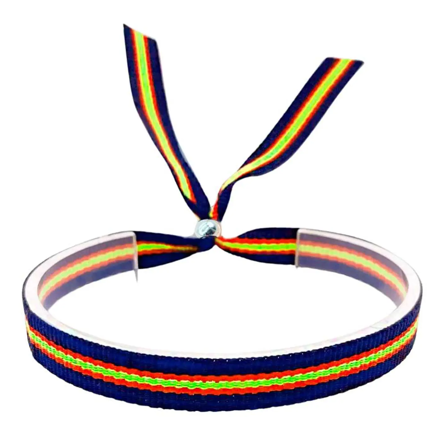 Pulsera de la bandera de España azul acero 1