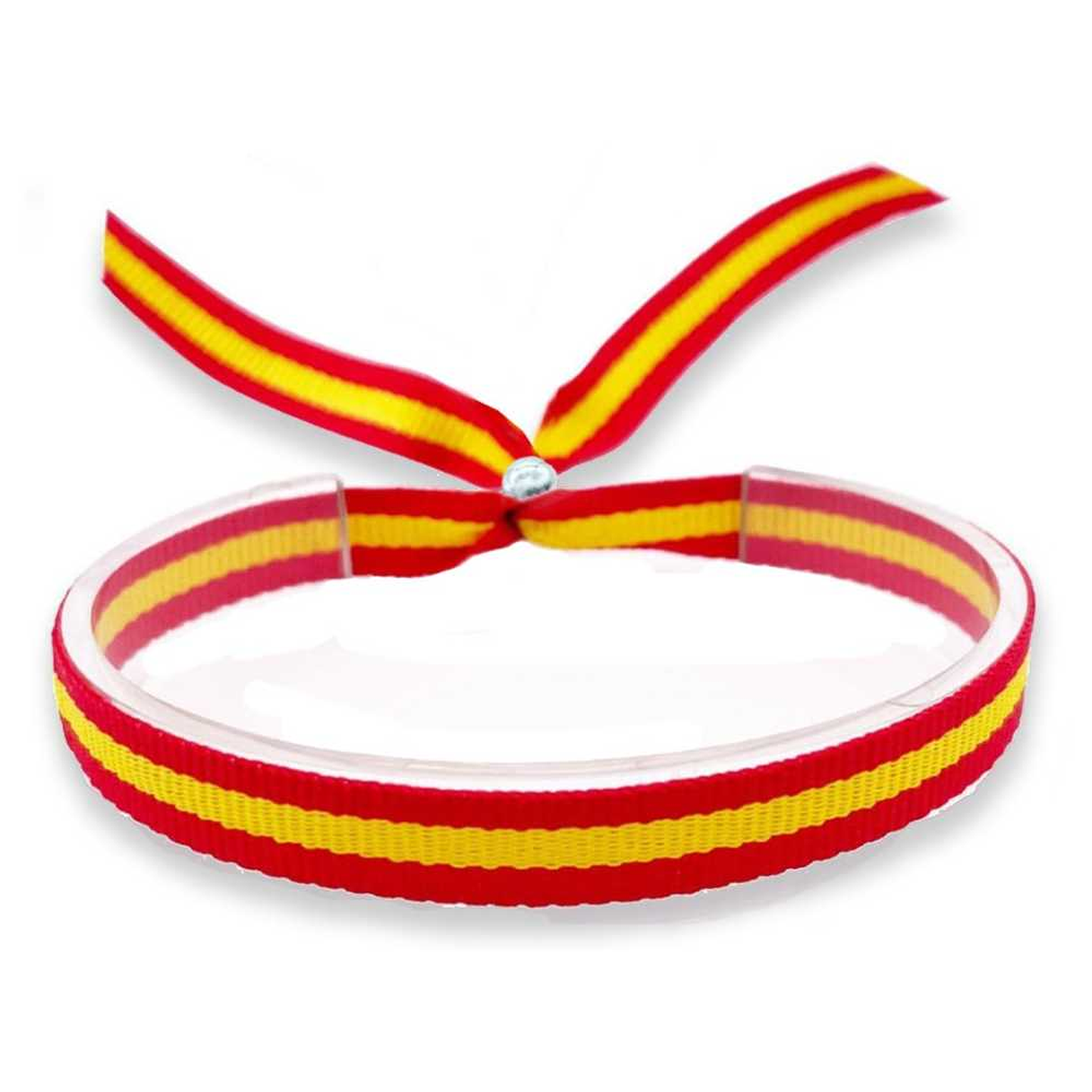 Pulsera bandera España roja acero 1