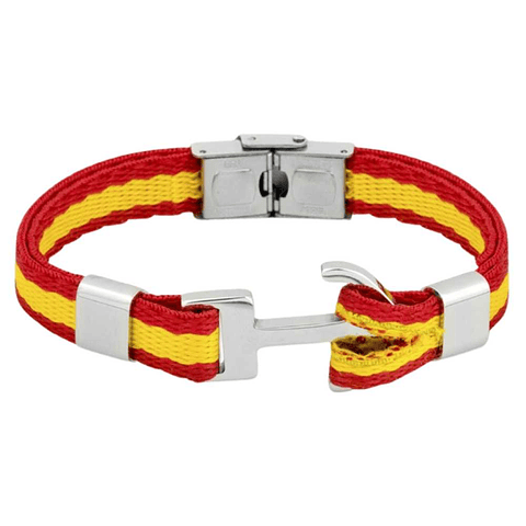 Pulseras con bandera de España