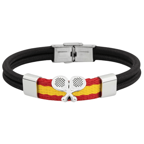 Pulsera de pádel con la bandera de España