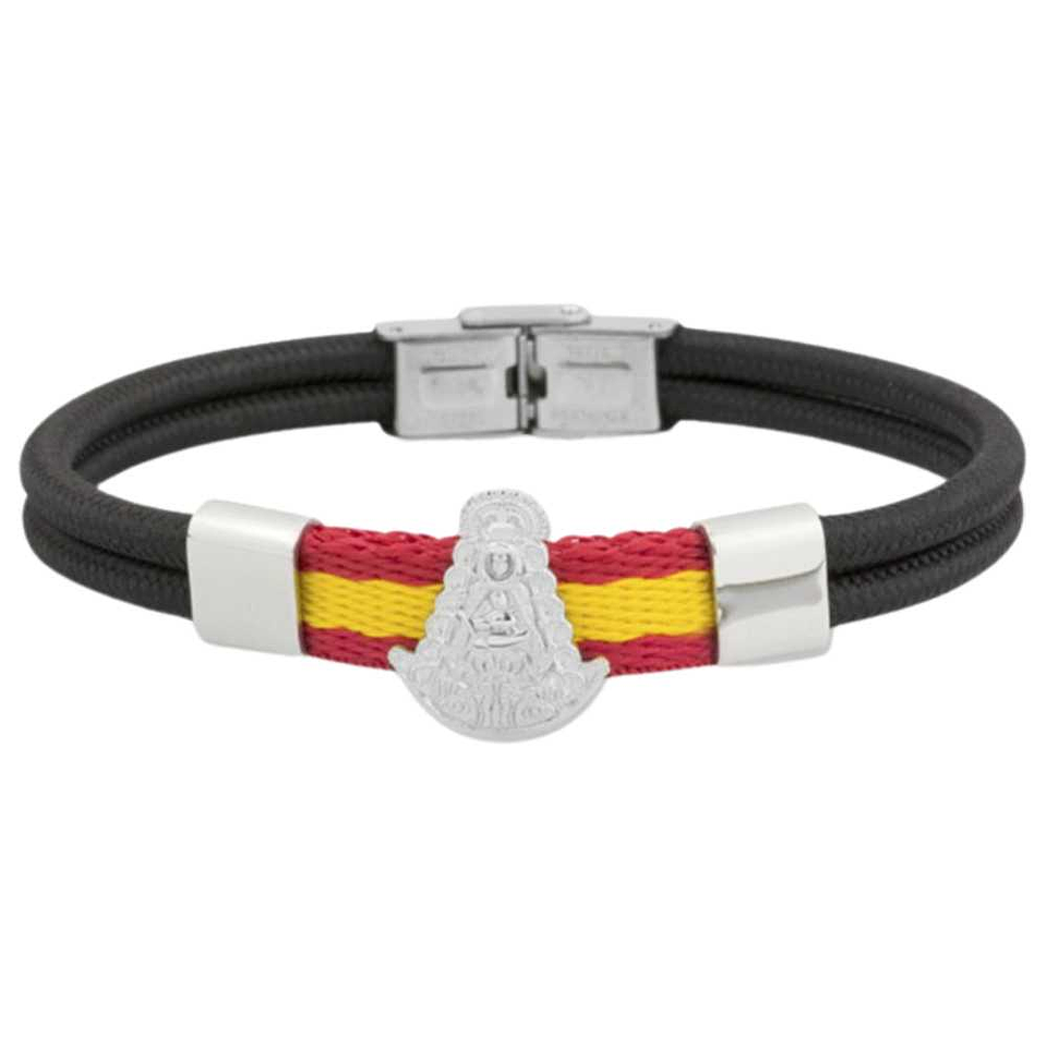 Pulsera de acero virgen del rocío España 1