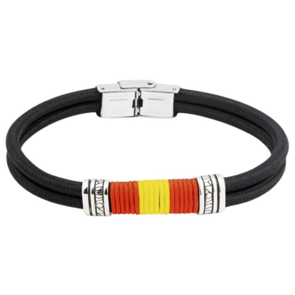 Pulsera de acero negra España 1