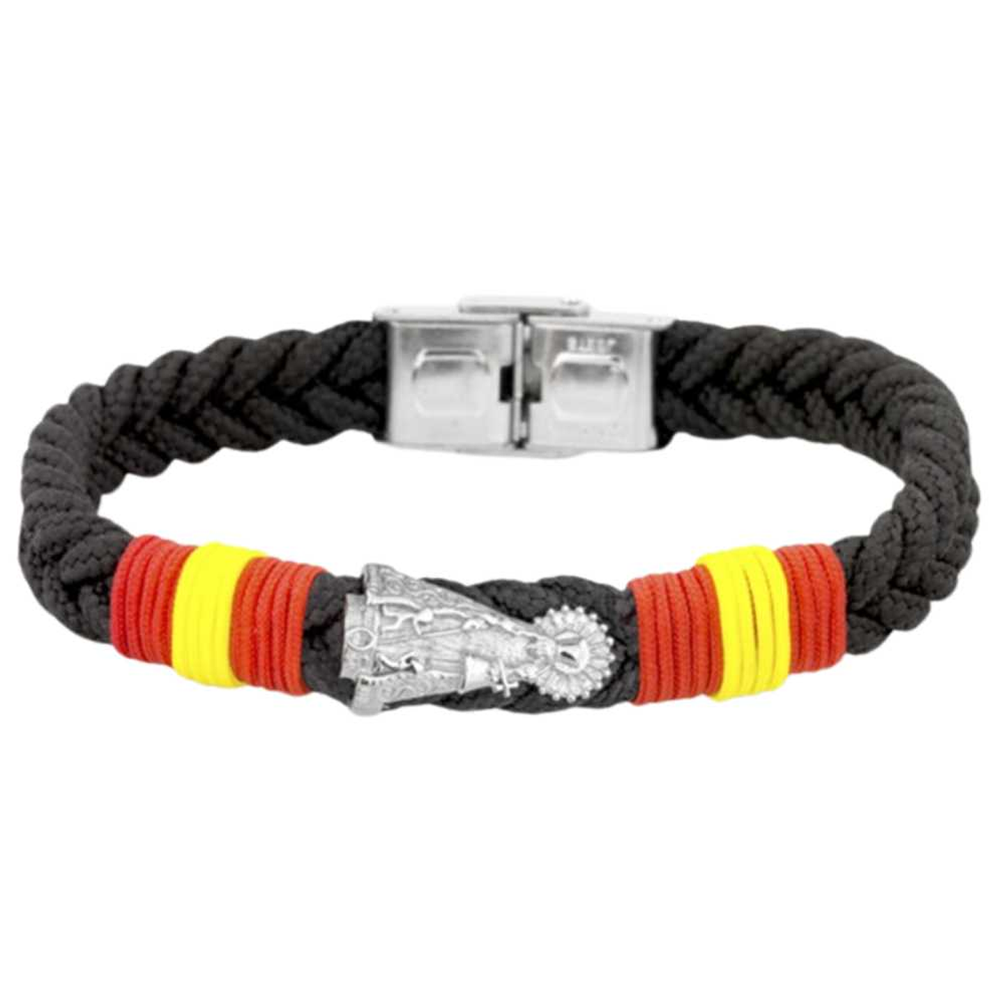 Pulsera virgen de los desamparados trenza España  1