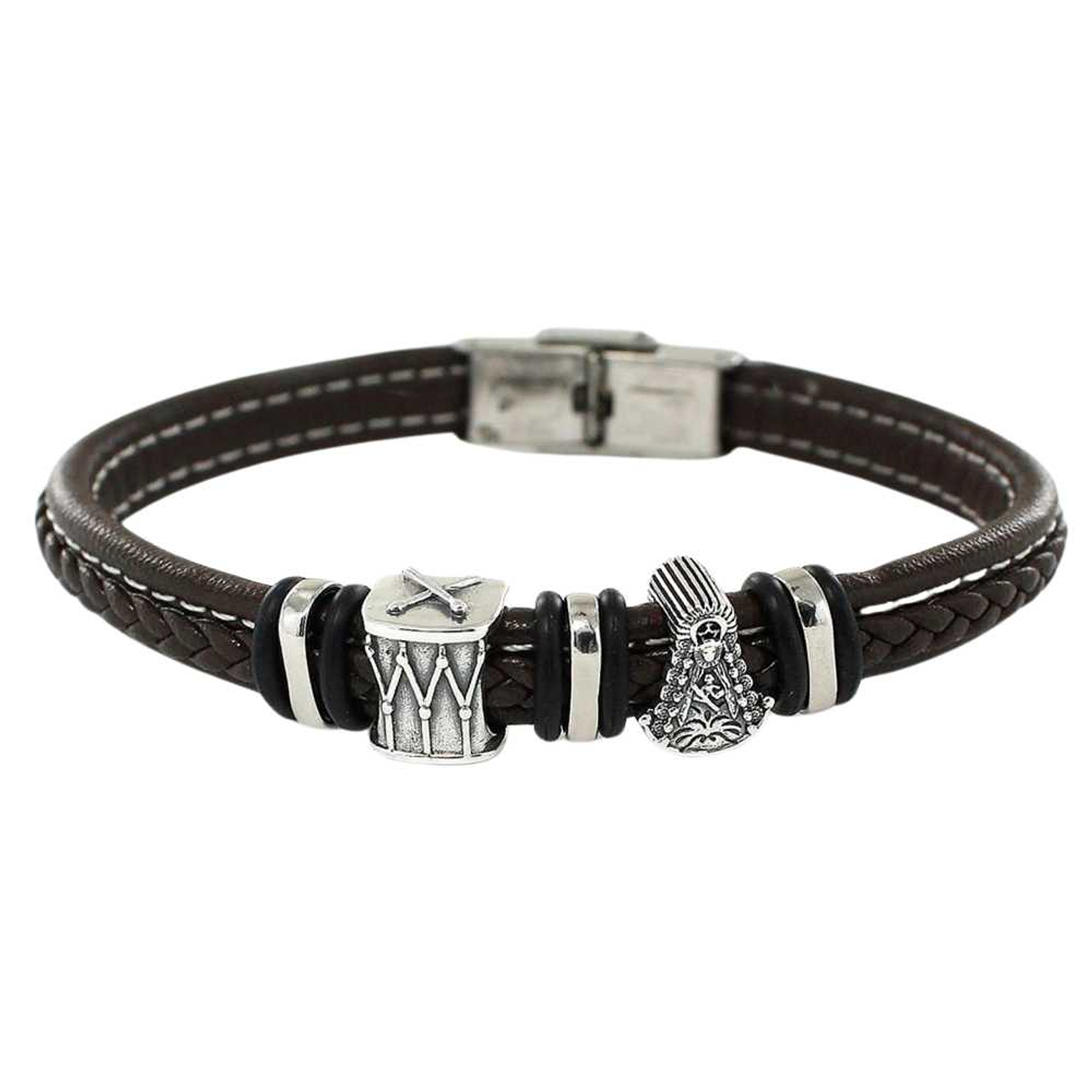 Pulsera de rociero plata  1