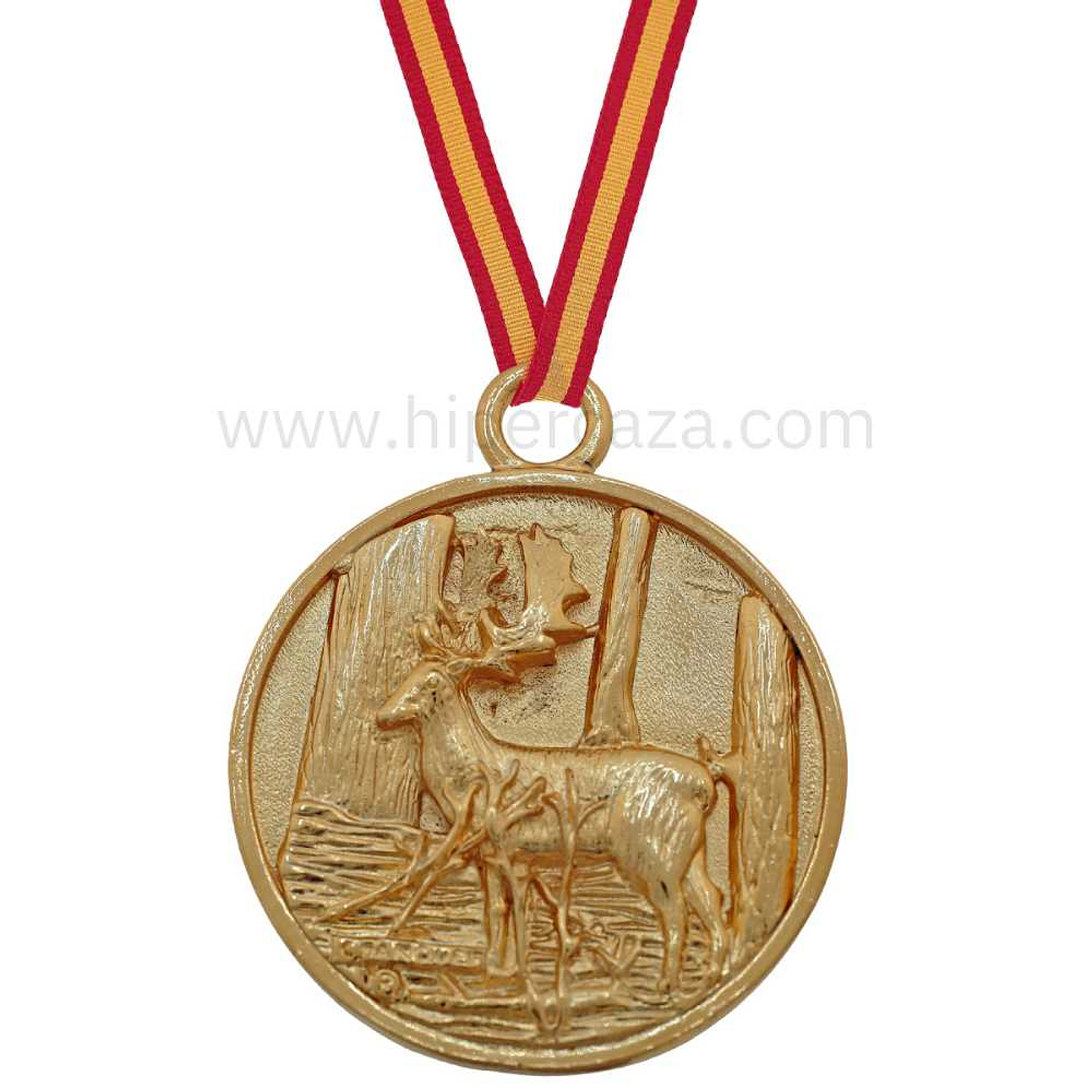 Medalla de homologación gamo oro 1