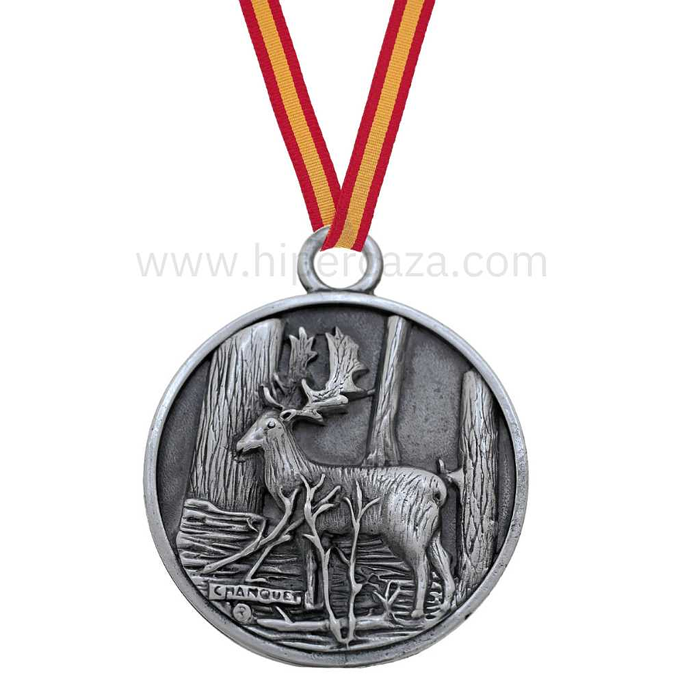 Medalla de homologación gamo plata 1