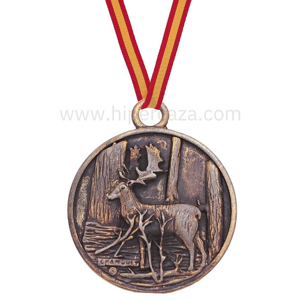 Medalla de homologación gamo bronce 1
