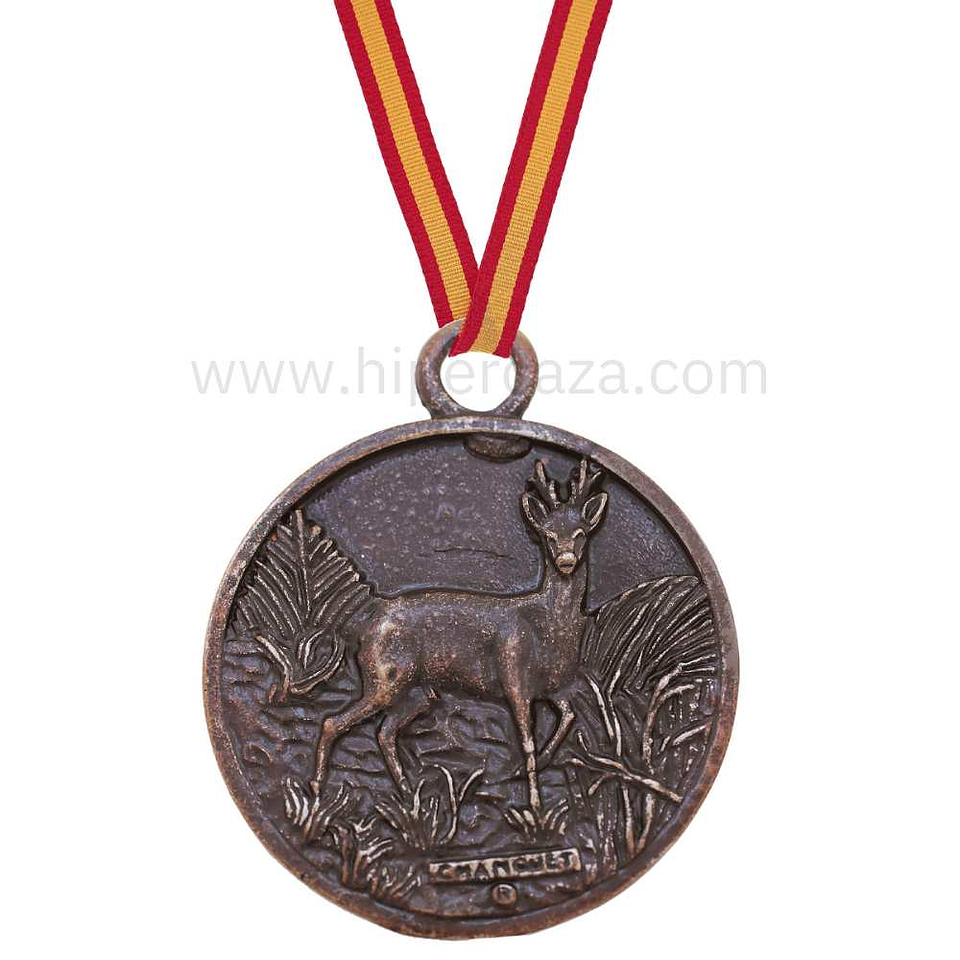 Medalla de homologación corzo bronce 1