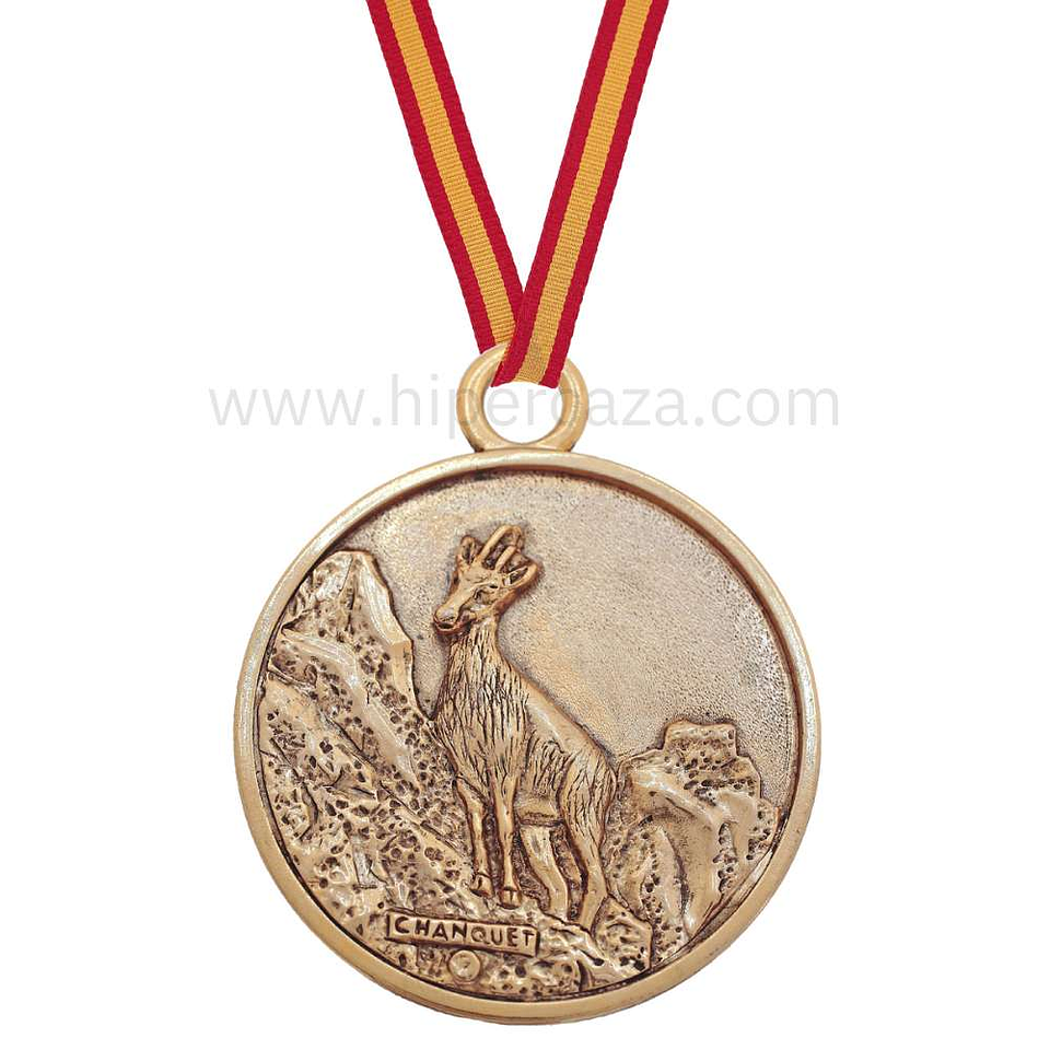 Medalla de homologación rebeco oro 1