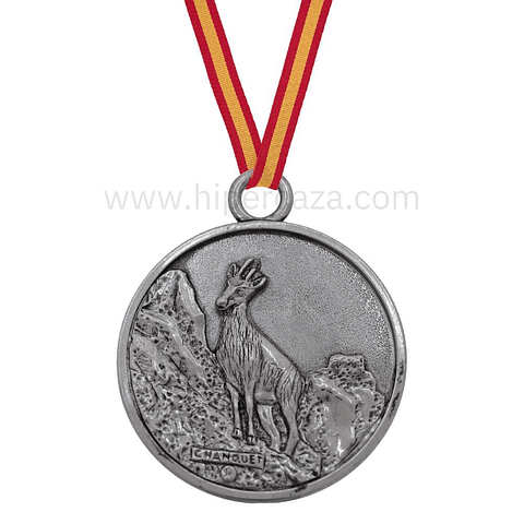 Medalla de homologación rebeco plata