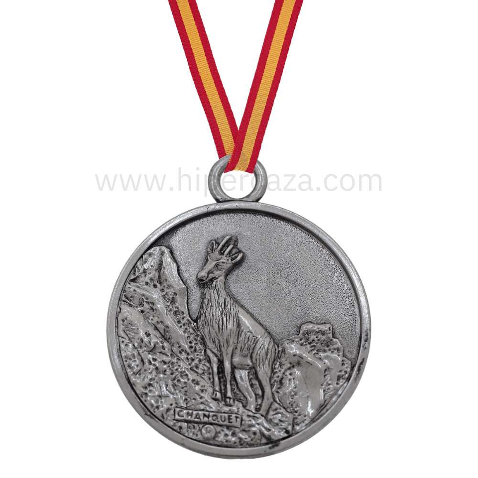 Medalla de homologación rebeco plata 1