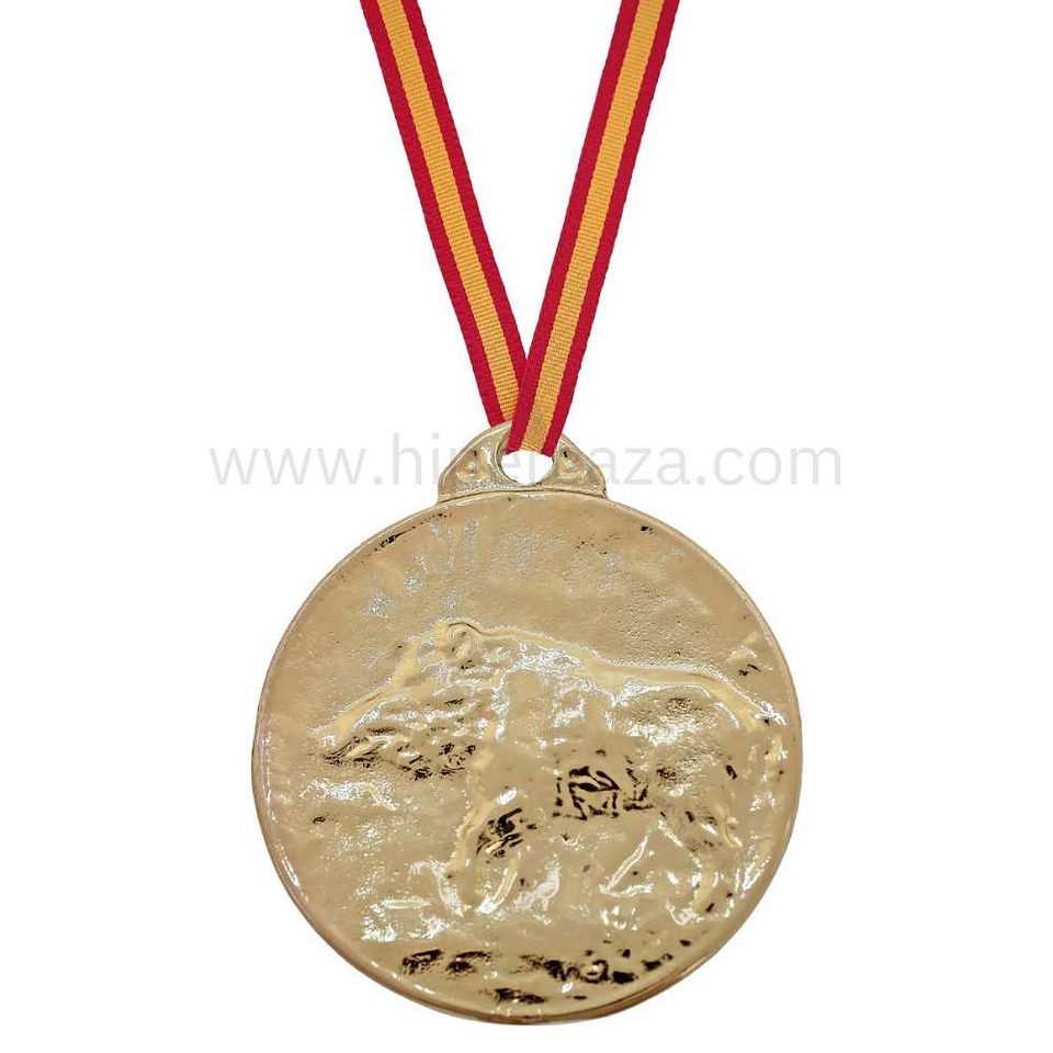 Medalla de homologación jabalí oro 1