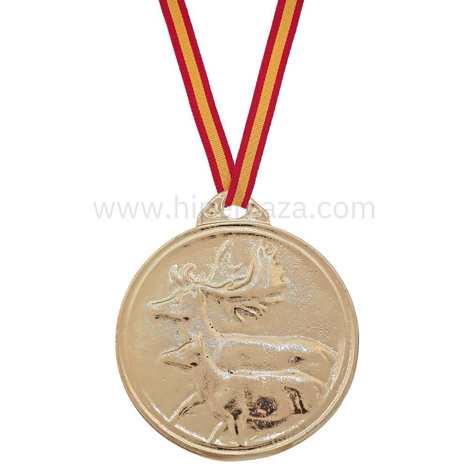 Medalla de homologación gamo oro 1