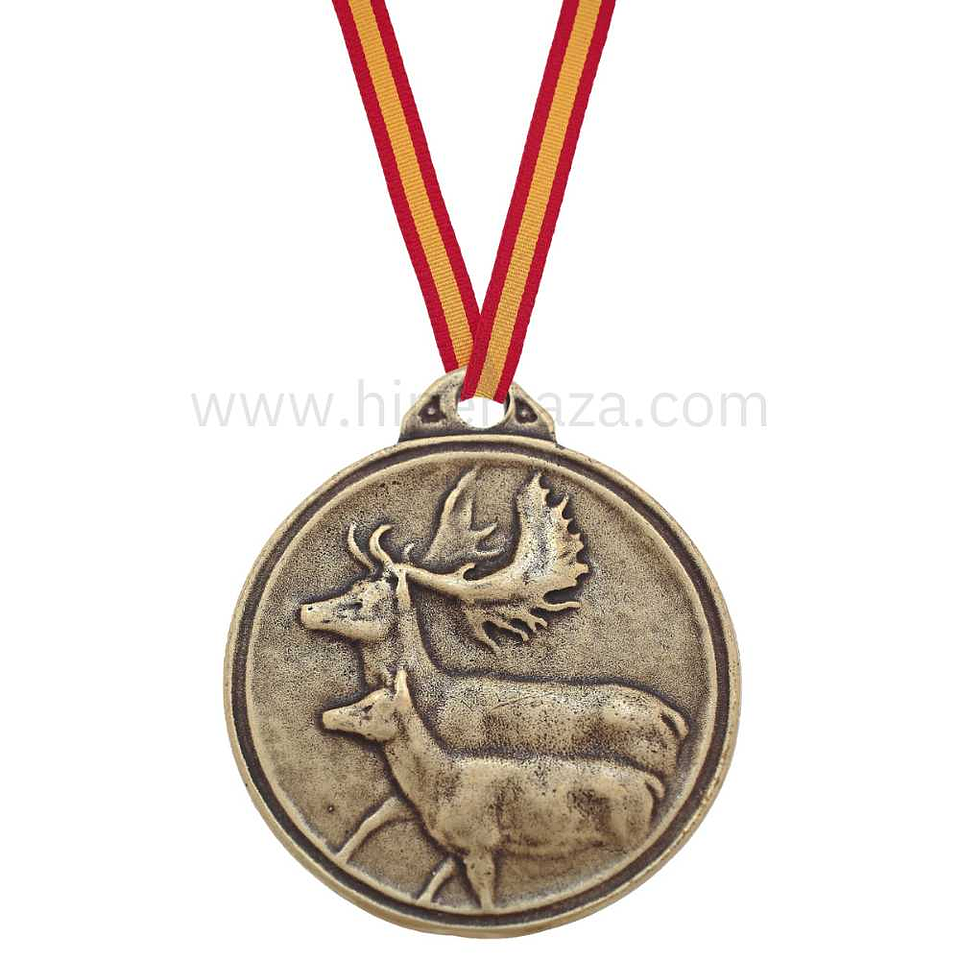 Medalla de homologación gamo bronce 1