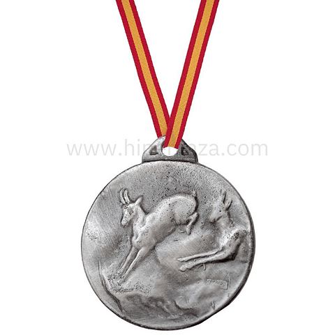 Medalla de homologación rebeco plata