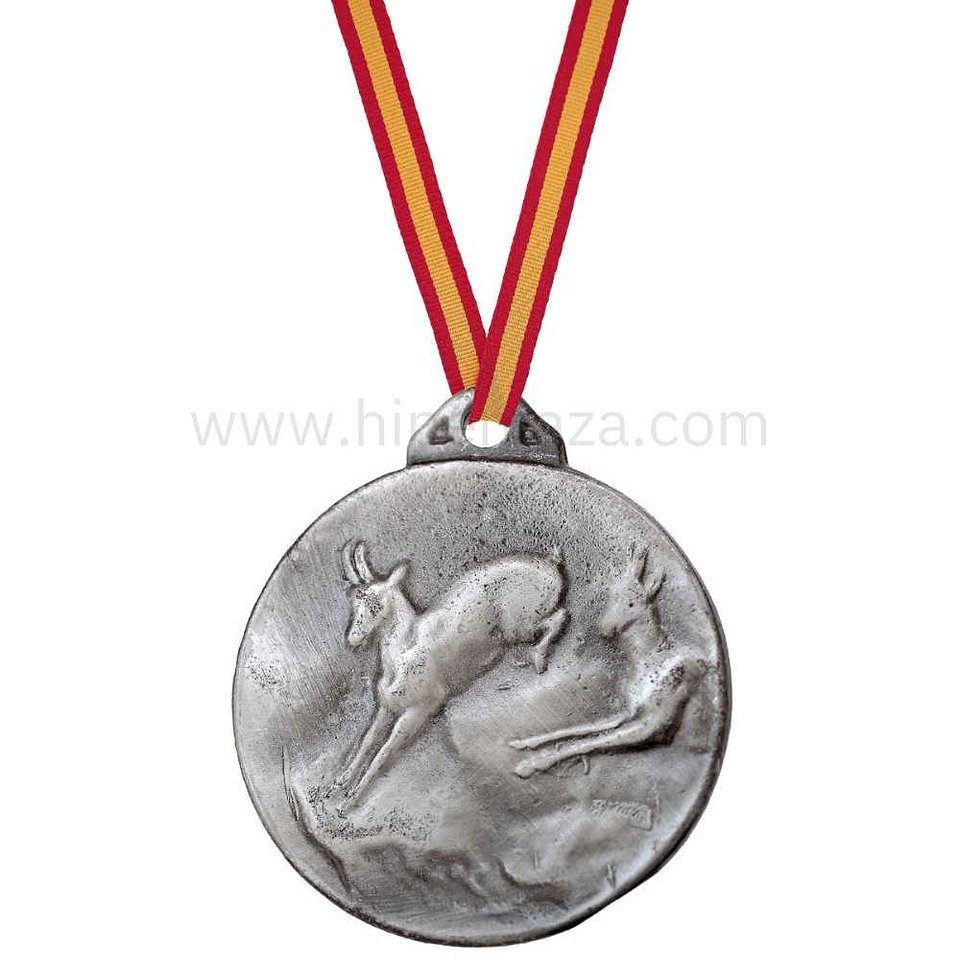 Medalla de homologación rebeco plata 1