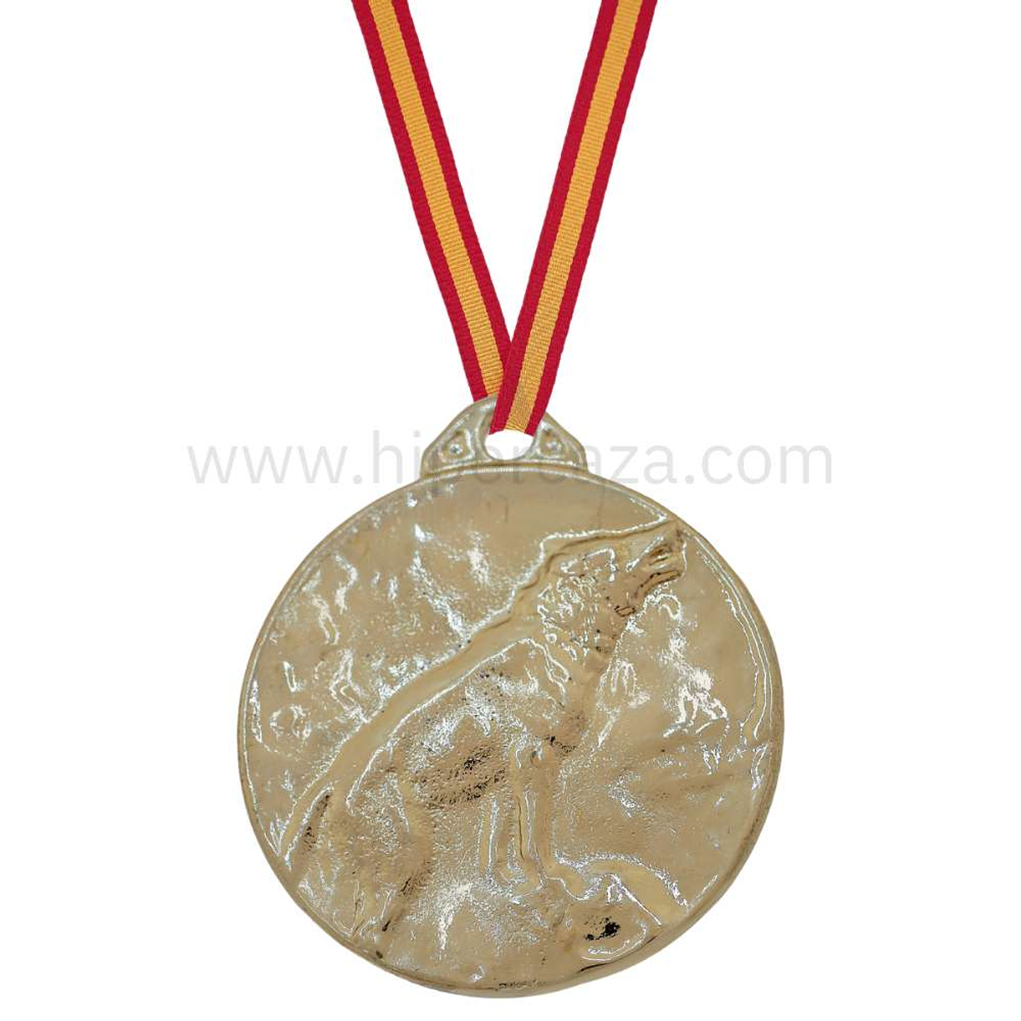 Medalla de homologación lobo oro  1