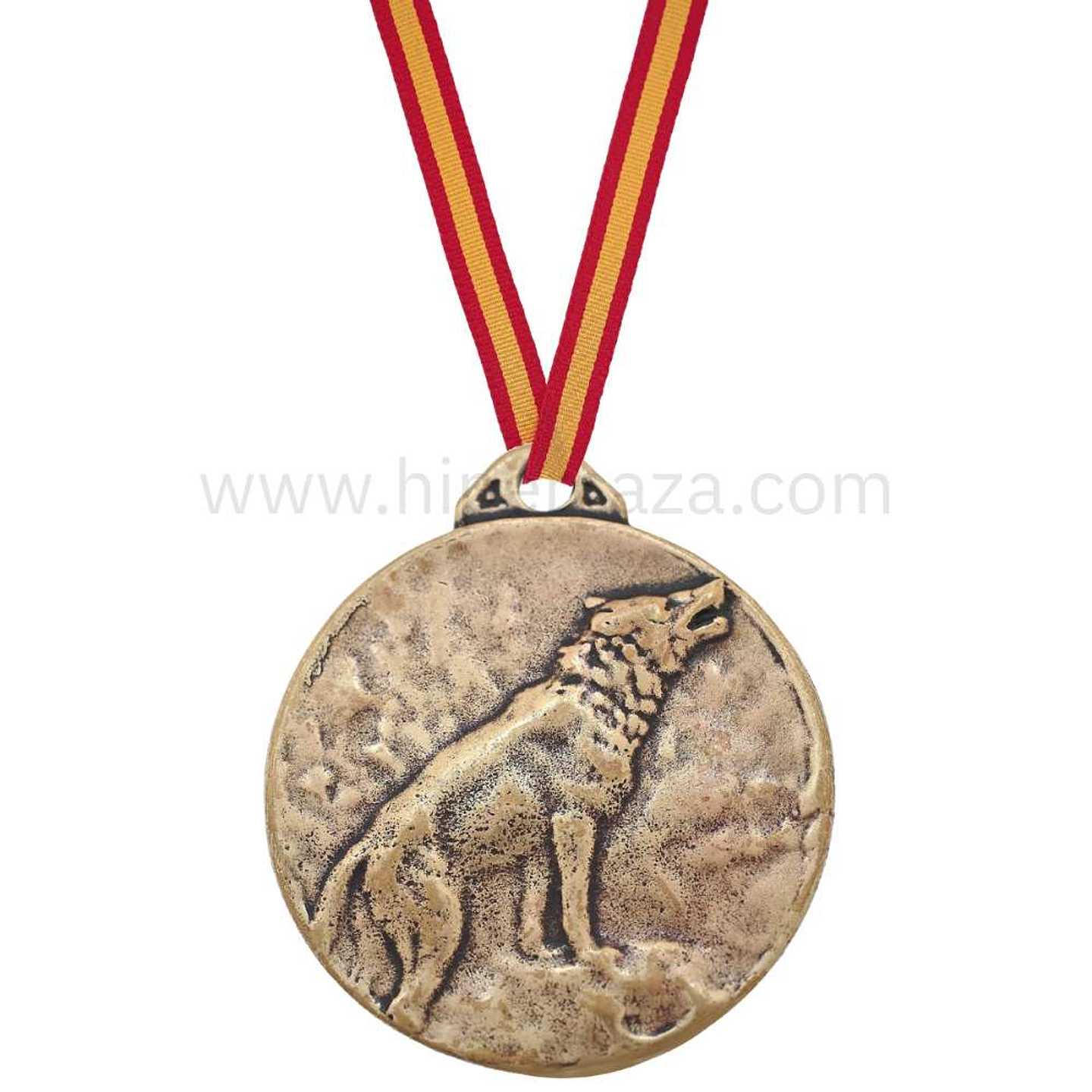 Medalla de homologación lobo bronce 1