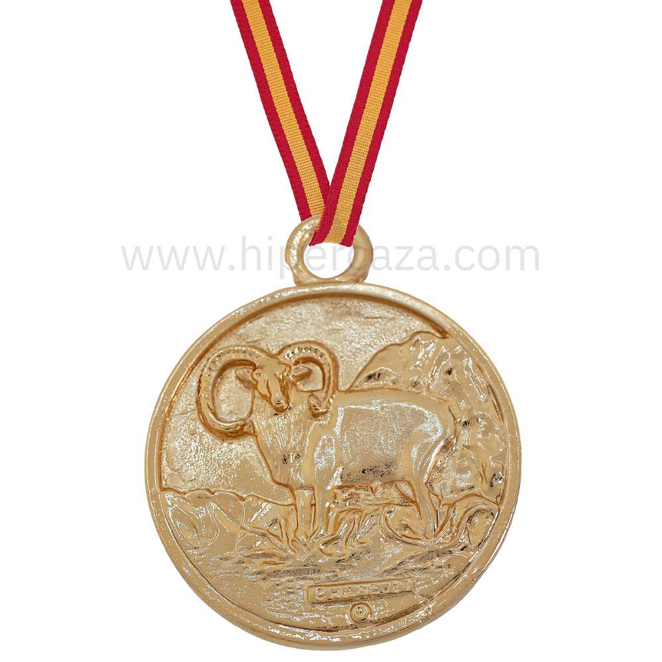Medalla de homologación muflón oro 1