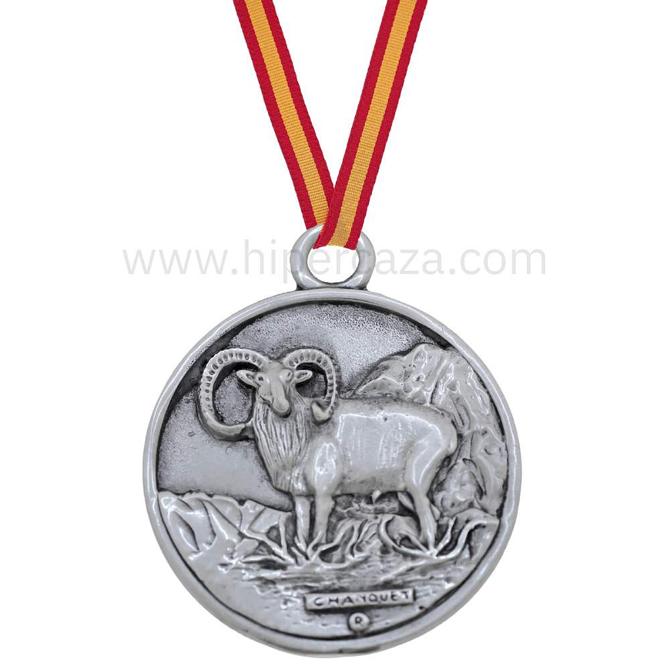 Medalla de homologación muflón plata 1