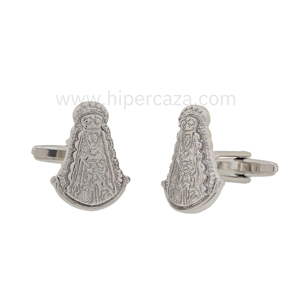 Gemelos Virgen del rocío acero  1
