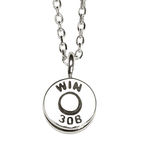 Gargantilla de bala en plata