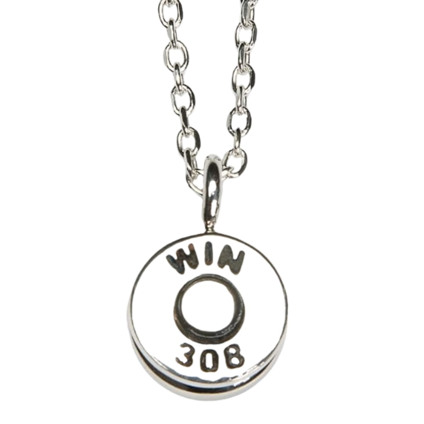 Gargantilla de bala en plata 1