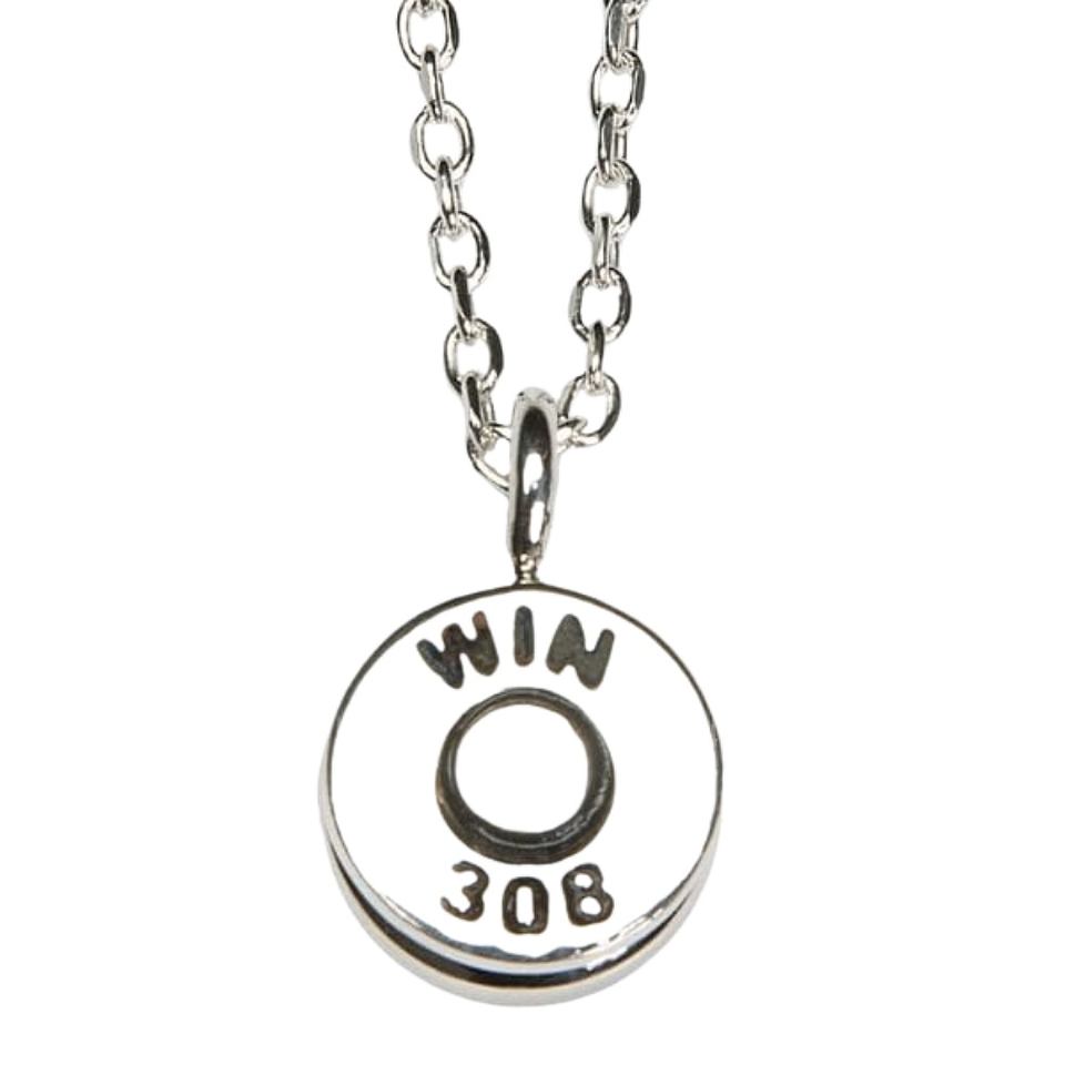 Gargantilla de bala en plata 1