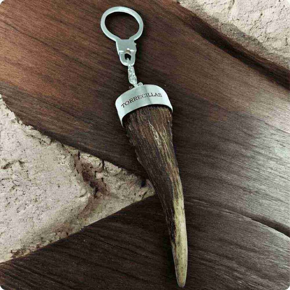 Colgante de asta de ciervo natural 4