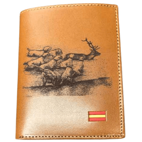 Cartera personalizada perros y ciervo
