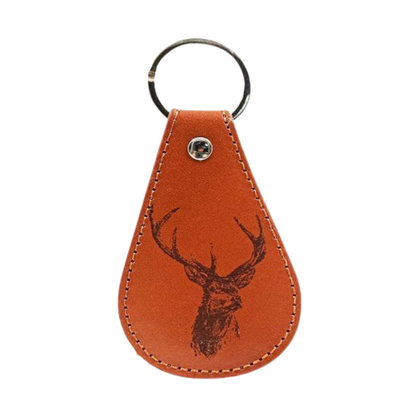Llavero de piel personalizado ciervo  1