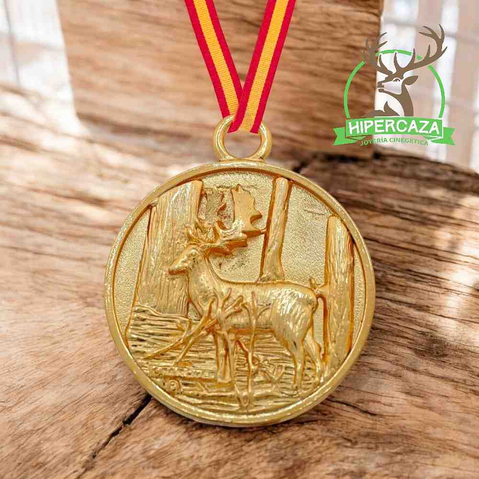 Medalla de homologación gamo oro 2