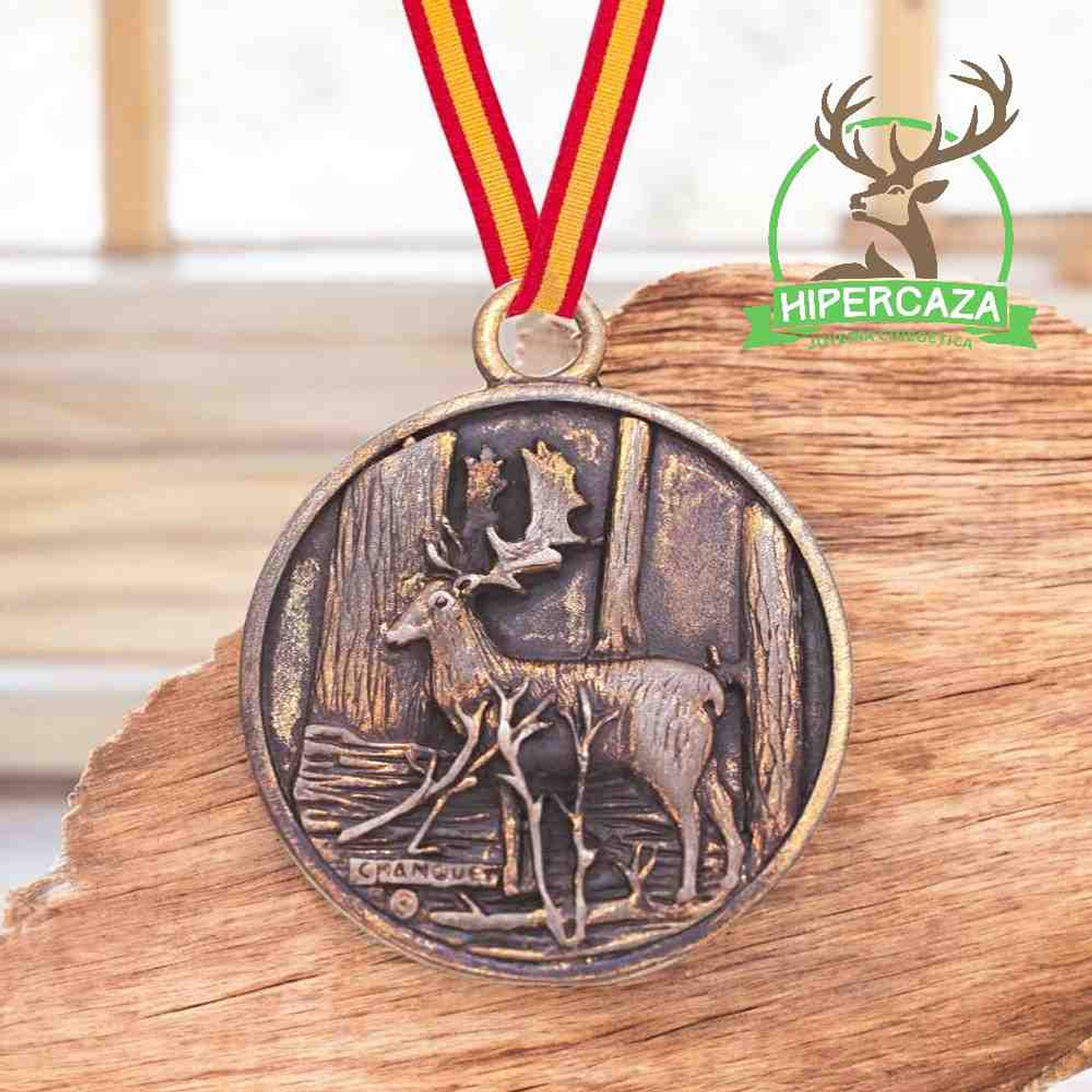 Medalla de homologación gamo bronce 2