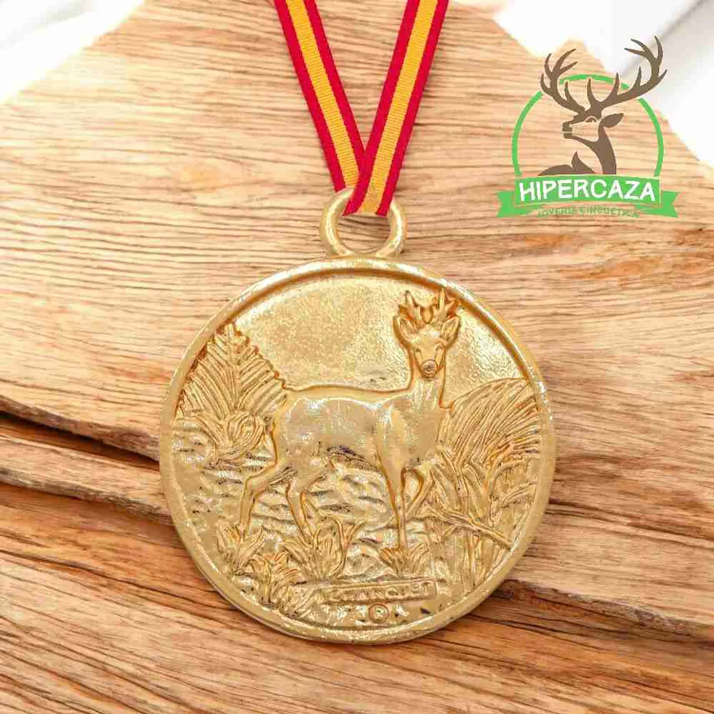 Medalla de homologación de corzo oro 2