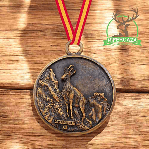 Medalla de homologación rebeco bronce