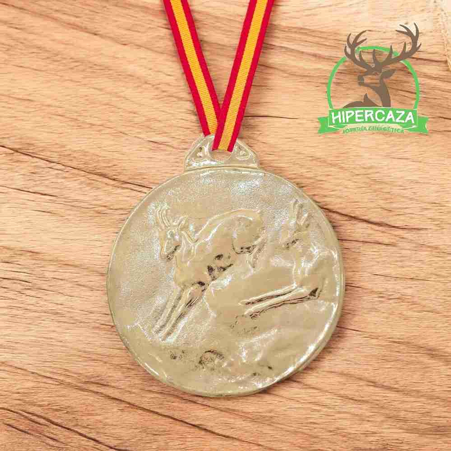 Medalla de homologación rebeco oro 2