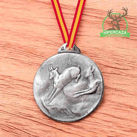 Medalla de homologación rebeco plata