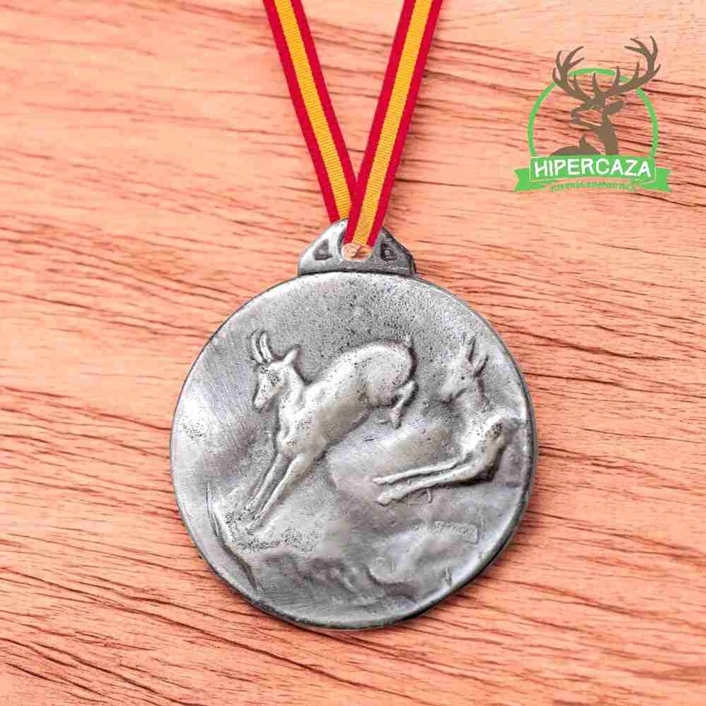 Medalla de homologación rebeco plata 2