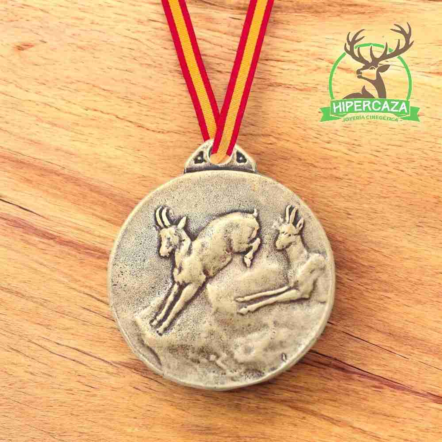 Medalla de homologación rebeco bronce 2