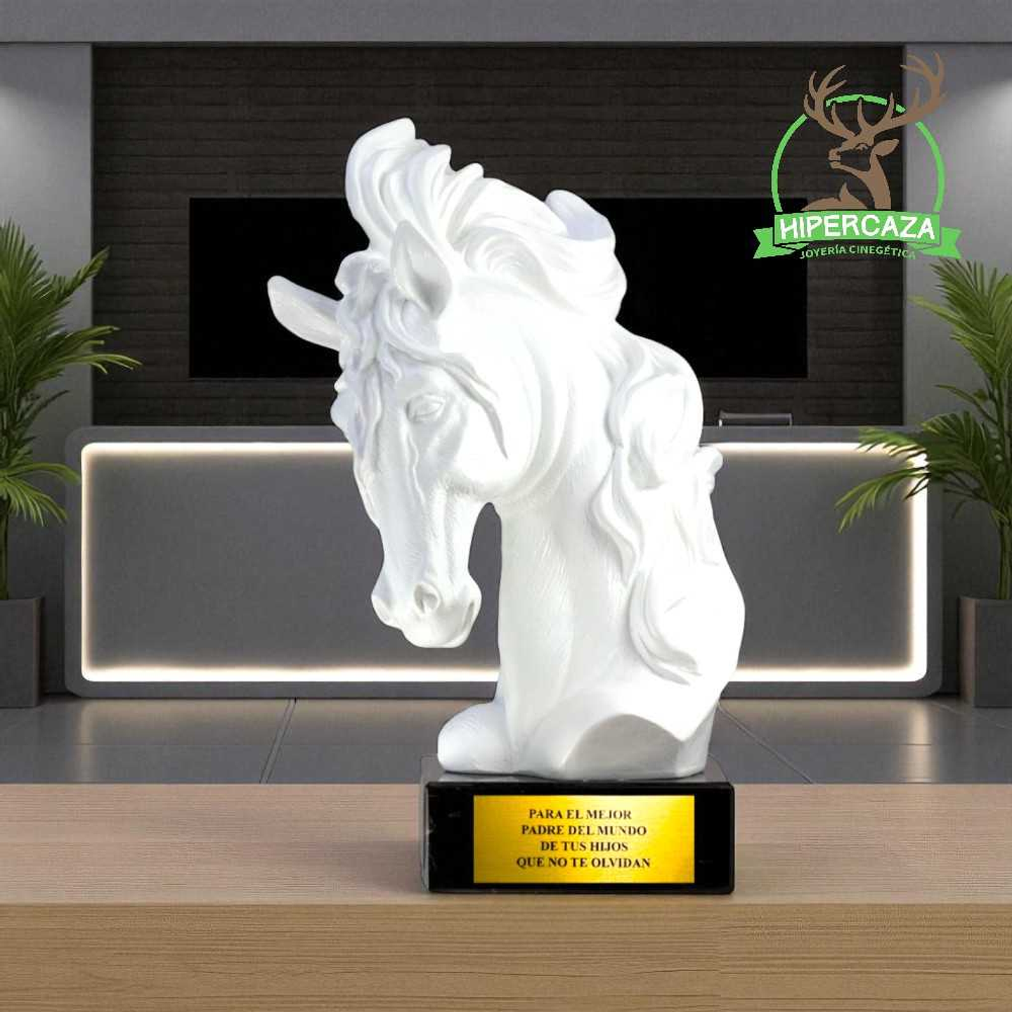 Figura de caballo blanco 2