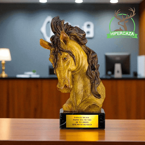 Figura de cabeza de caballo